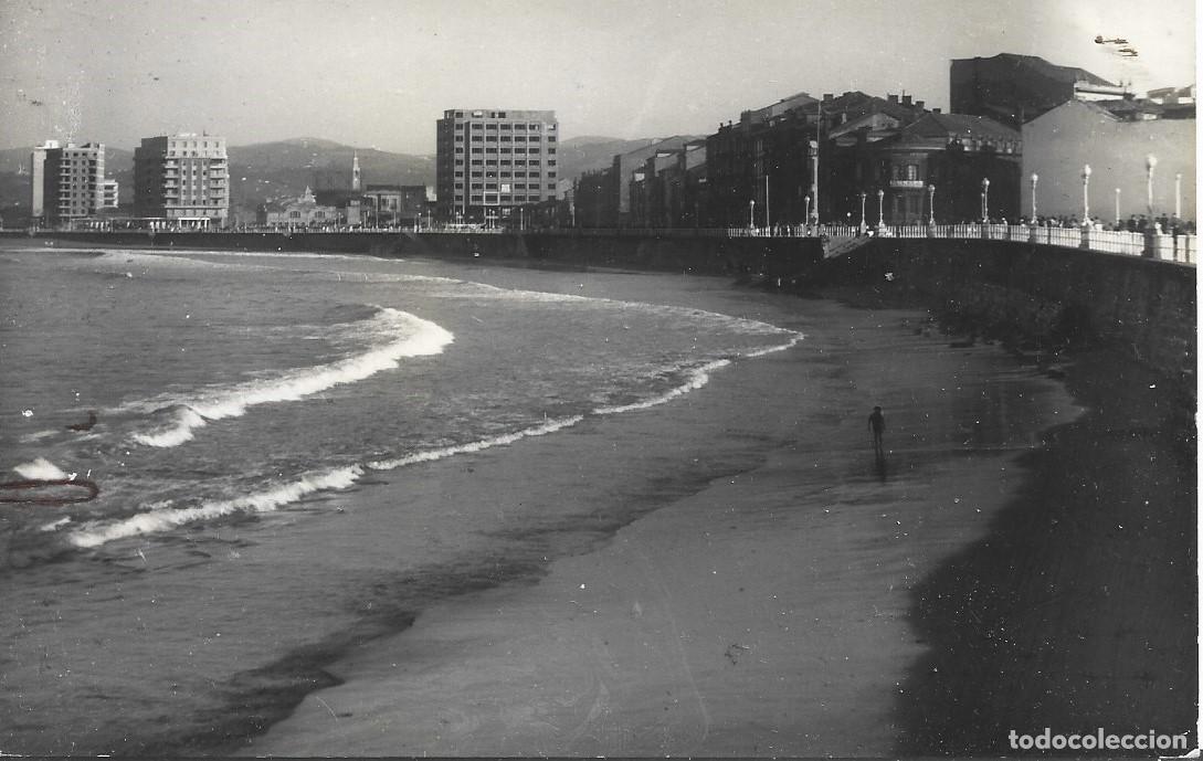 Cartes Postales: GIJ&Oacute;N (ASTURIAS) - PLAYA DE SAN LORENZO Y MIAMI