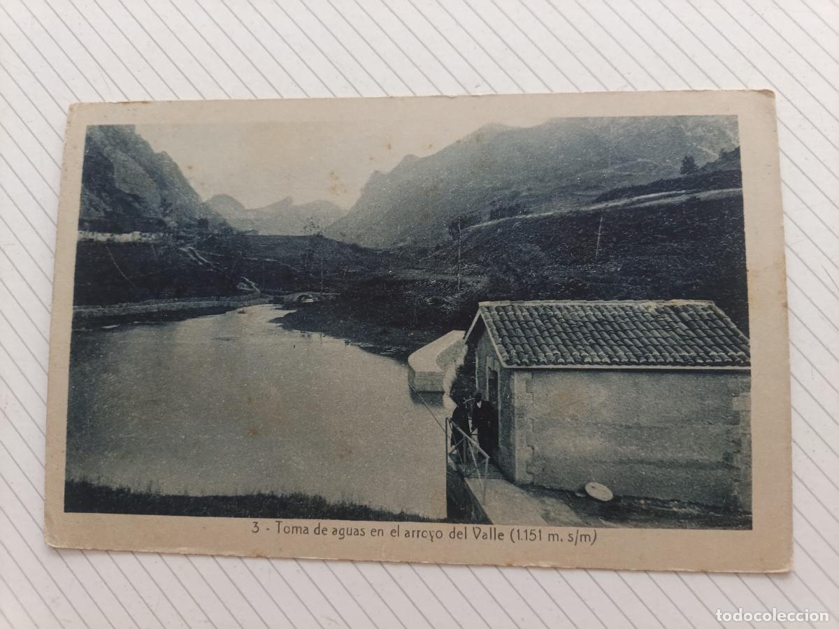 Postales: Somiedo. Saltos de agua, postal antigua