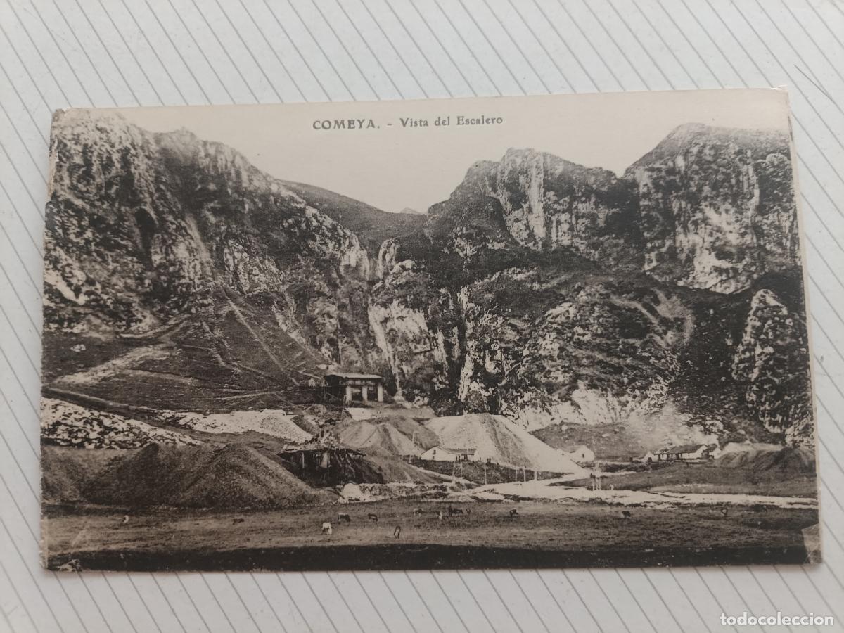 Postales: Postal de COVADONGA. Minas de Comeya, dep&oacute;sitos y lavaderos