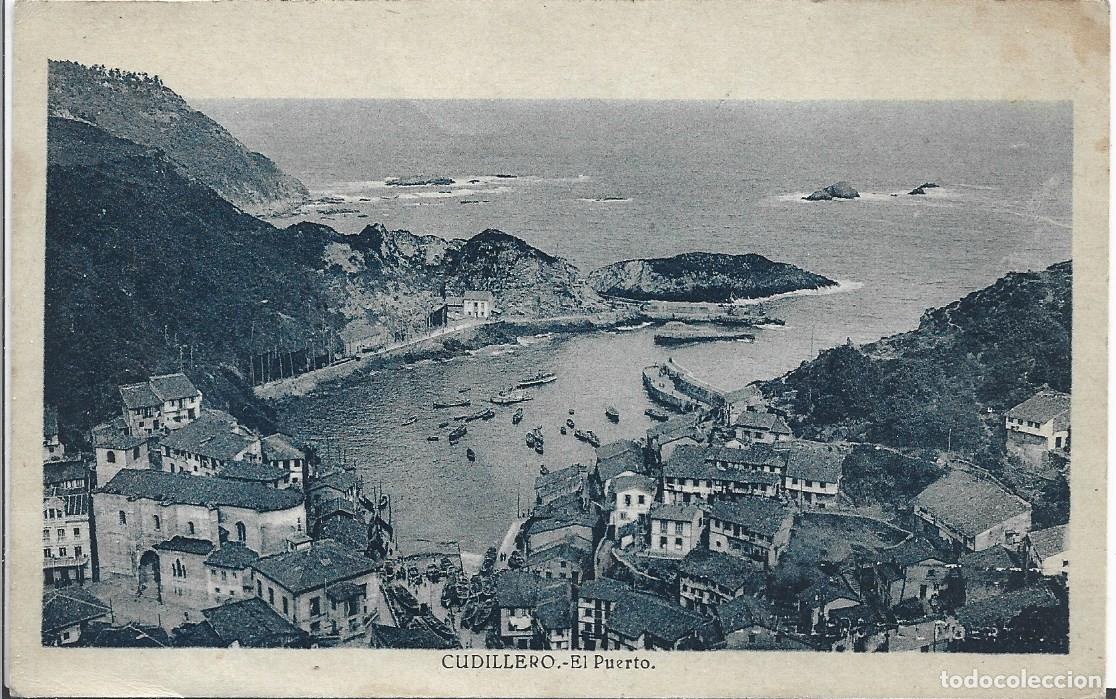 Postales: CUDILLERO (ASTURIAS) - EL PUERTO - SIN EDITOR