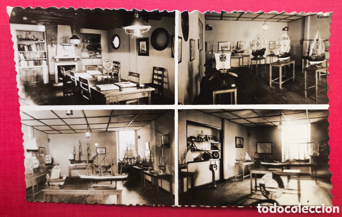 Postales: LUANCO MUSEO DEL MAR POSTAL FOTOGR&Aacute;FICA EX. A. MEN&Eacute;NDEZ ASTURIAS C. 1955