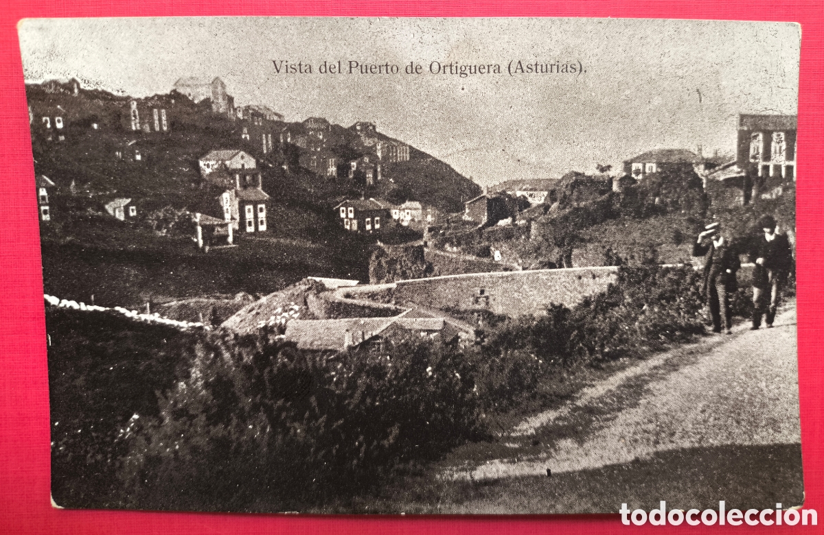 Postales: ORTIGUERA MOH&Iacute;AS POSTAL FOTOTIPIA TALLERES GR&Aacute;FICOS R. P. DEL R&Iacute;O E HIJO ASTURIAS C. 1910