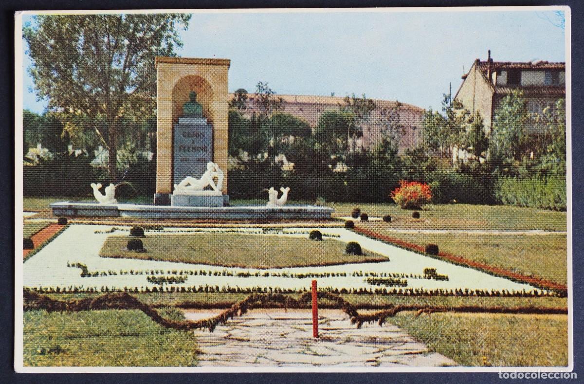 Postales: POSTAL DE GIJON: MONUMENTO A FLEMING.