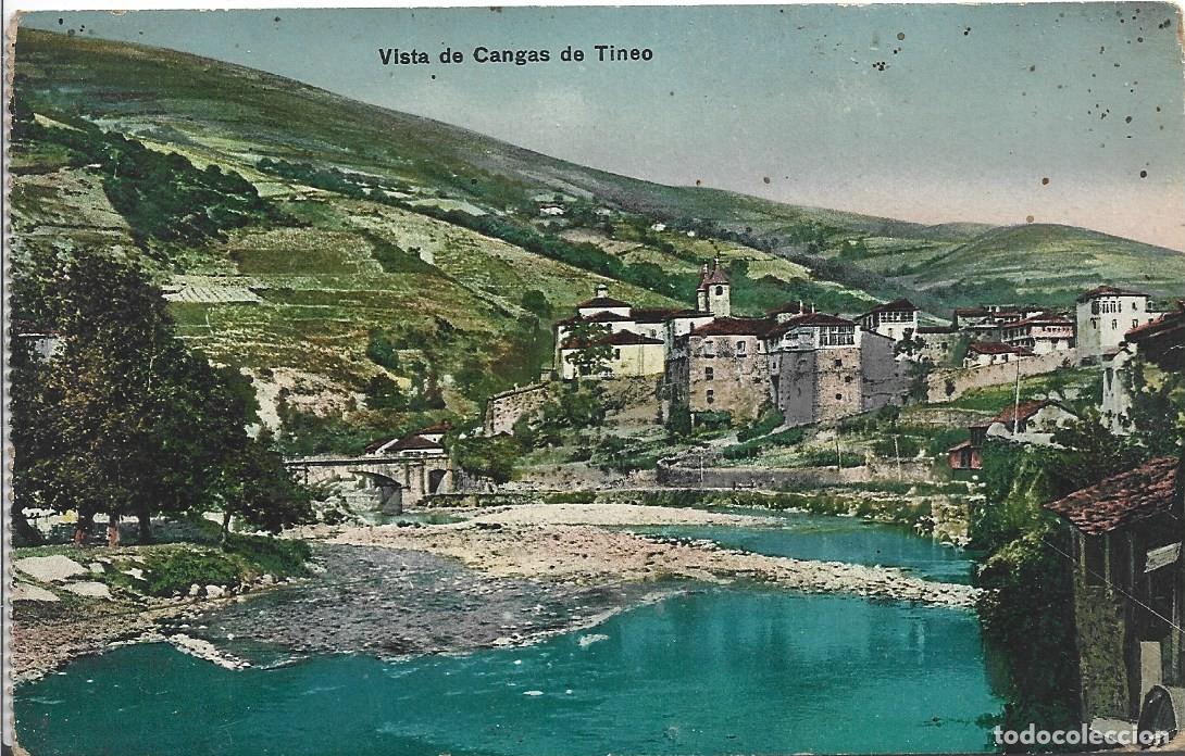 Postales: CANGAS DE TINEO (ASTURIAS) - VISTA - CLICHE MONTOTO