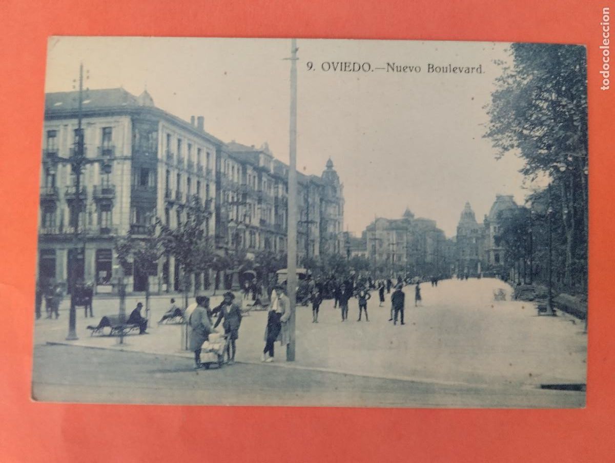 Postales: OVIEDO. NUEVO BOULEVARD. ED. CADRECHA.