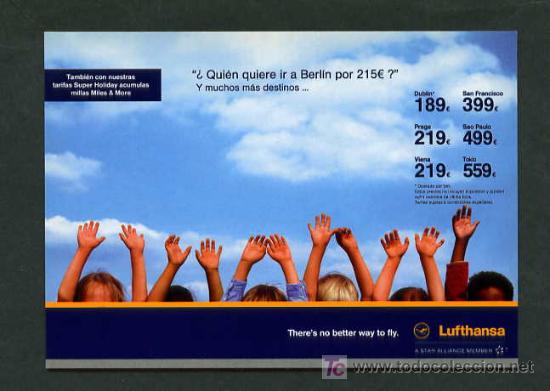 Postales: Lufthansa.  Nueva. - Foto 1