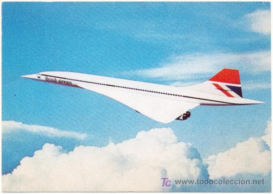 Postales: BRITISH AIRWAYS CONCORDE - J. ARTHUR DIXON LTD - Foto 1