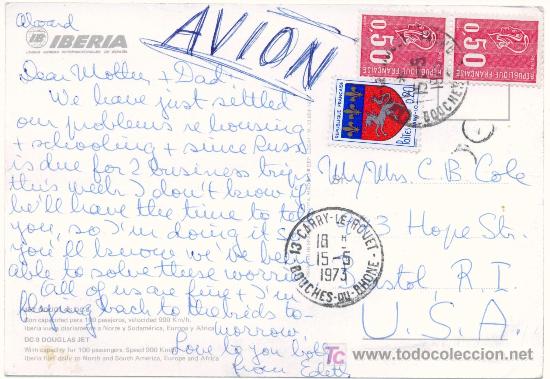 Postales: reverso - Foto 2