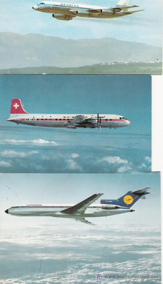 Postales: 3 AVIONES - Foto 1