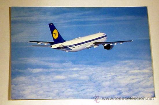 Postales: LUFTHANSA A 300-AIRBUS.No circulada. - Foto 1