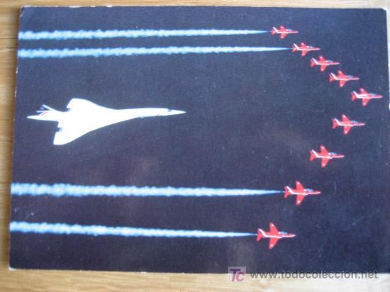 Postales: Concorde. British Airways. Sin circular. - Foto 1