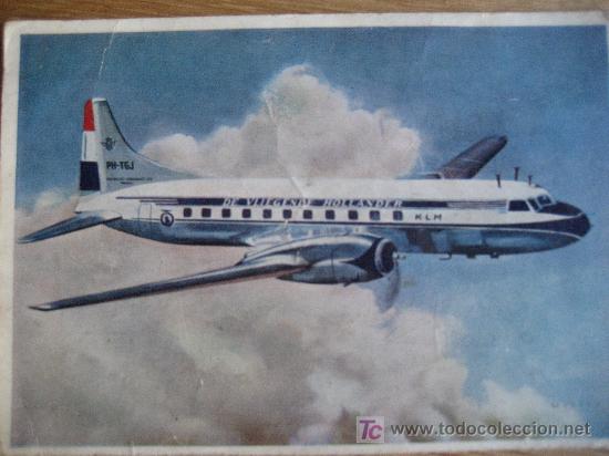 Postales: KLM. Convair. Escrita 1959 - Foto 1