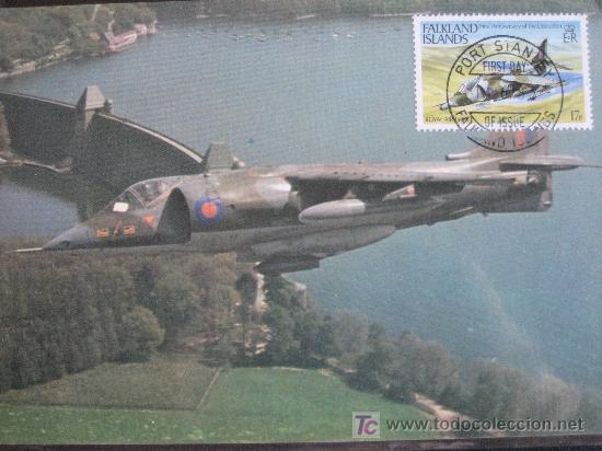 Postales: Harrier. 1983. Matasellos primer dia - Foto 1