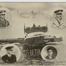 Postales: (PS-12315)POSTAL FOTOGRAFICA DE ESPAÑA-ARGENTINA FEBRERO 1926 VUELO PLUS ULTRA. Lote 14070982