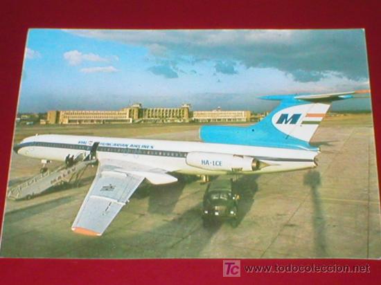 Postales: AVION TRI JET HUNGRIA - Foto 1