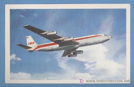 Postales: TWA SuperJet - Litho in U.S.A. - Foto 1