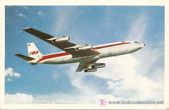 Postales: TRANS WORLD AIRLINES (TWA) - SUPERJET - Foto 1