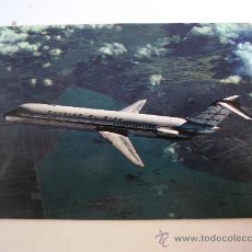 Postales: POSTAL DE AVION: DOUGLAS DC-9-40 (SIN CIRCULAR, POSTAL ALEMANA DE LOS AÑOS 70 APROX). Lote 21917661