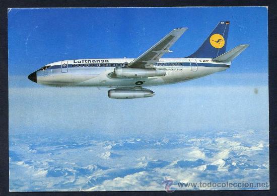 Postales: Lufthansa. *B 737 City Jet* Circulada. - Foto 1