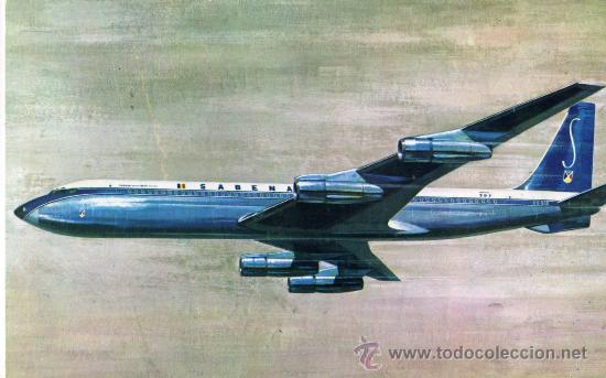 Postales: BOEING ESCRITA SIN CIRCULAR - Foto 1