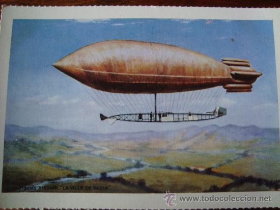 Postales: airship la ville de paris. e. antalbe - Foto 1