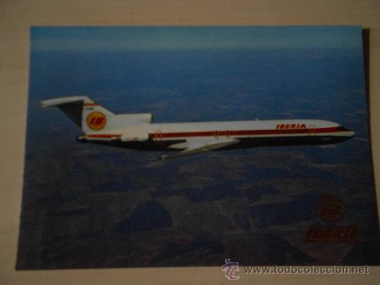 Postales: POSTAL DE IBERIA  JET DOUGLAS DC -9 - Foto 1