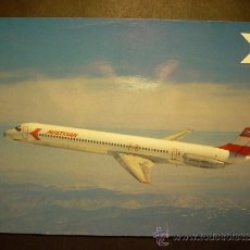 Postales: 7930 AVION PLANE AUSTRIAN AIRLINES DOUGLAS DC-9 SUPER 80 MD80 POSTCARD AÑOS 60/70 TENGO MAS POSTALES