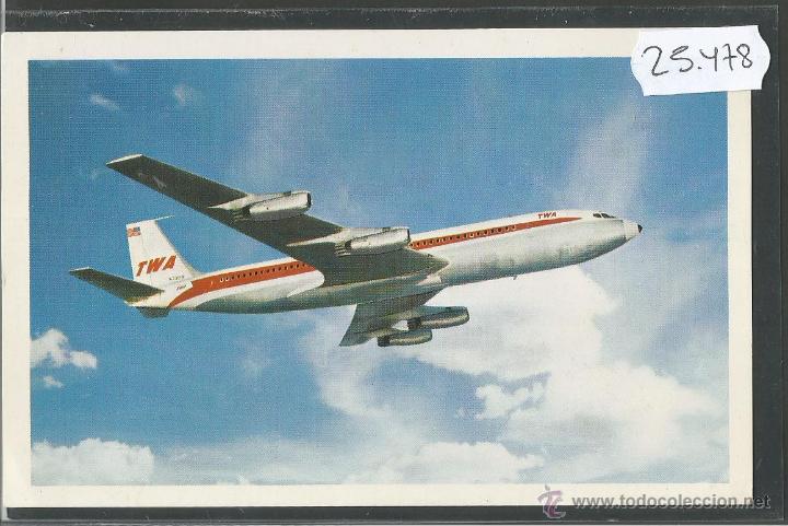 Postales: TWA SUPERJET - POSTAL DE AVION - (25478) - Foto 1