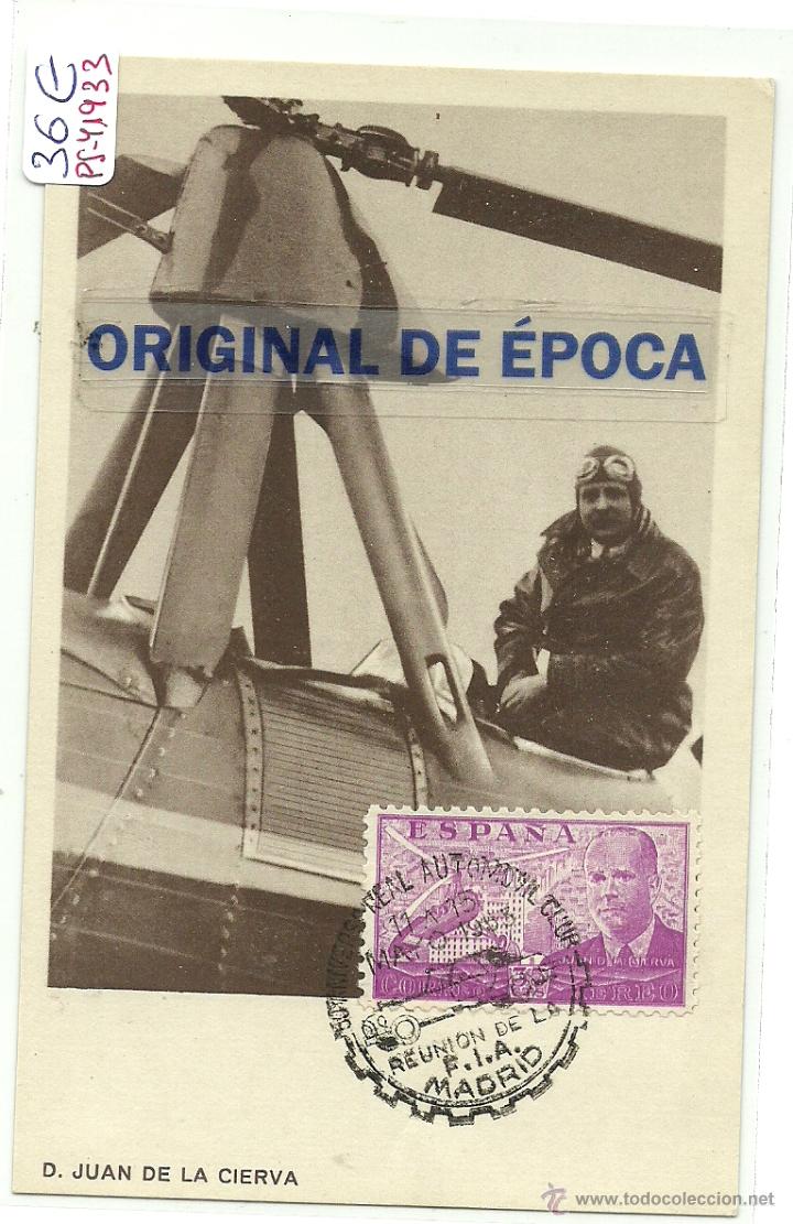 Postales: (PS-41933)POSTAL DE D.JUAN DE LA CIERVA - Foto 1