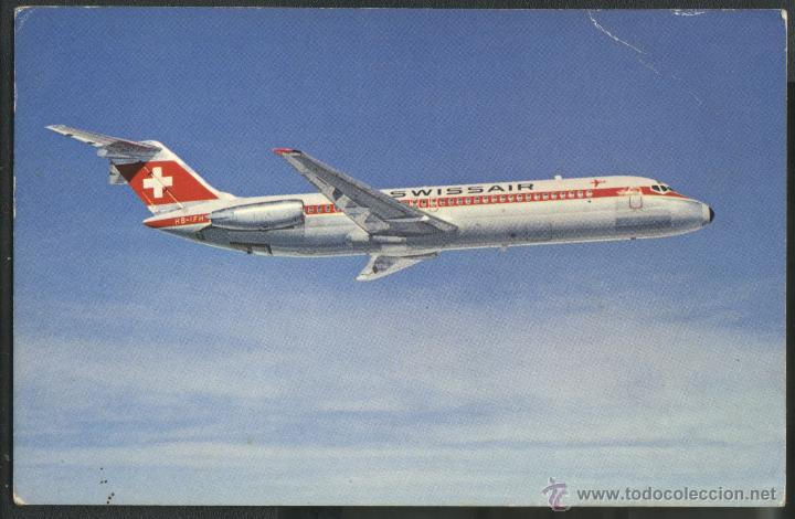 Postales: DC - 9 - 32 - SWISSAIR - Foto 1