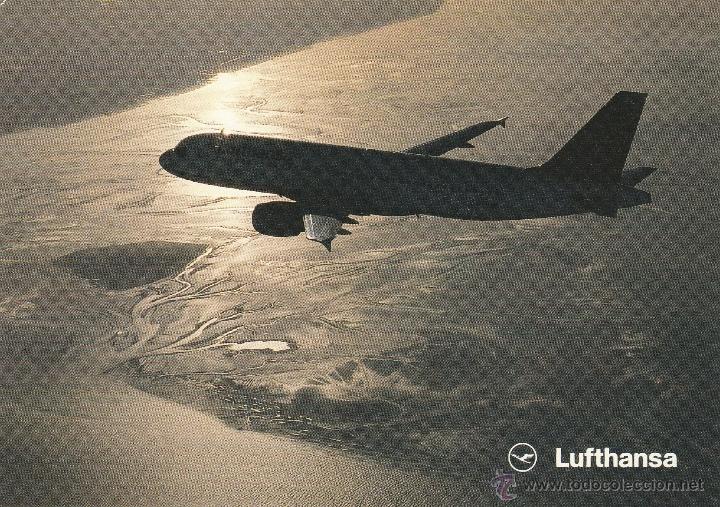 Postales: N&ordm; 18530 POSTAL AVION LUFTHANSA - Foto 1
