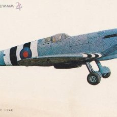 Postales: P- 920. POSTAL FOTOGRAFIA SUPERMARINE SPITFIRE. 1944.. Lote 48882220