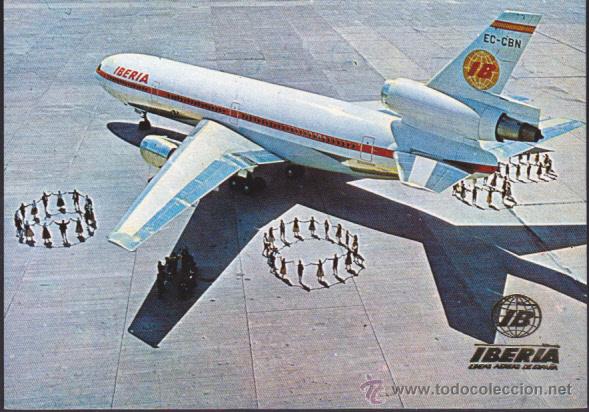 Postales: POSTAL AVION DC-10/30 - Foto 1