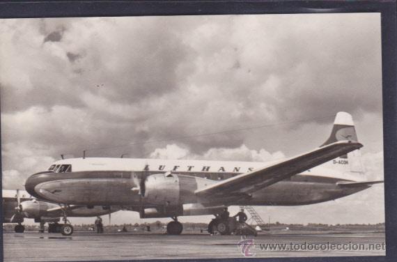 Postales: POSTAL AVION COMPA&Ntilde;IA LUFTHANSA - Foto 1