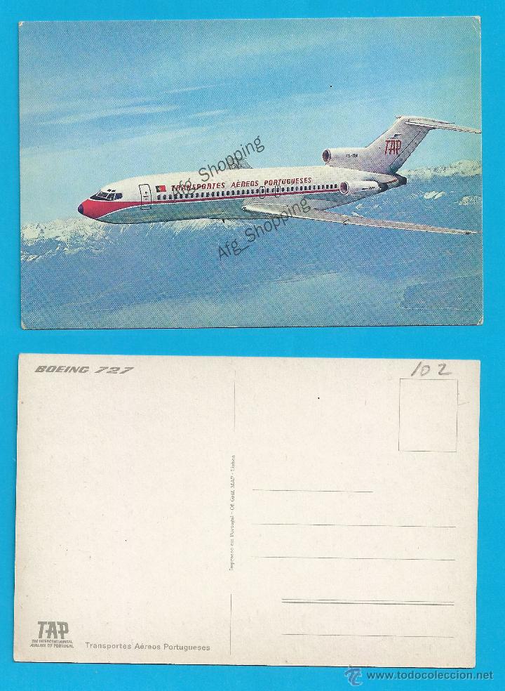 Postales: BOEING 727 - postcard - Foto 1