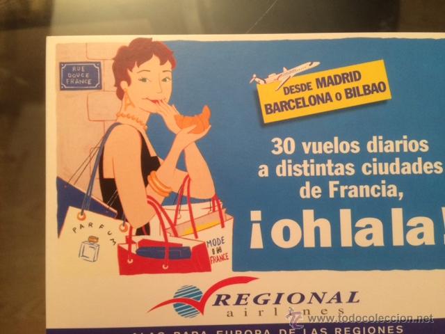 Postales: POSTAL COMPA&Ntilde;IA REGIONAL AIRLINES - Foto 1
