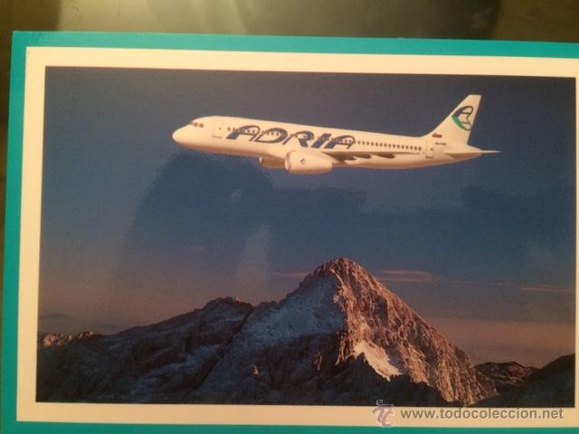 Postales: POSTAL AVION ADRIA AIRWAYS - Foto 1