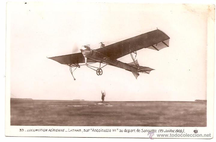 Postales: Aeroplano. Postal antigua - Foto 1