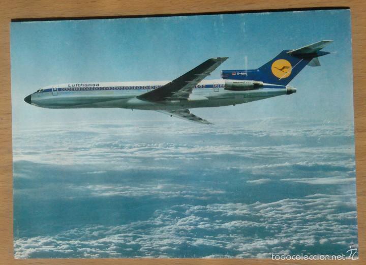 Postales: LUFTHANSA B 727 - Foto 1