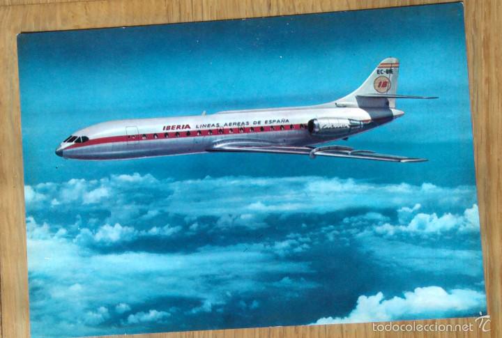 Postales: IBERIA - CARAVELLE X-R - Foto 1