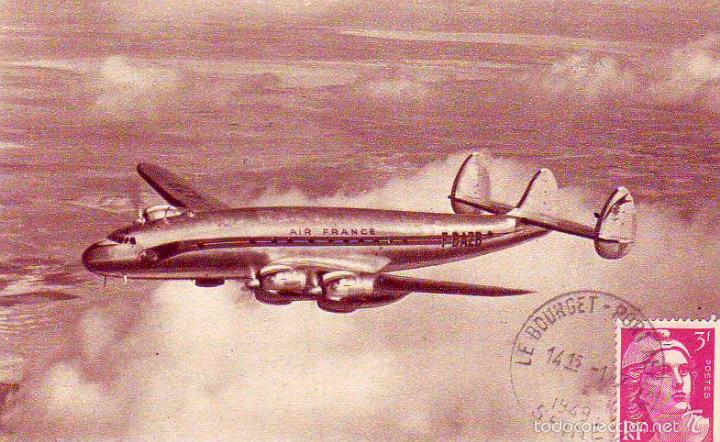 Postales: lockheed constellation - air france - Foto 1