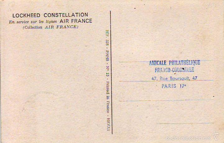 Postales: lockheed constellation - air france - Foto 2