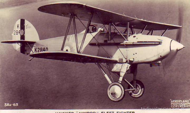 Postales: hawker - nimrod - fleet fighter - Foto 1
