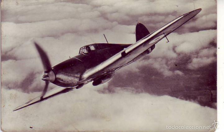 Postales: a british hurricane fighter - Foto 1