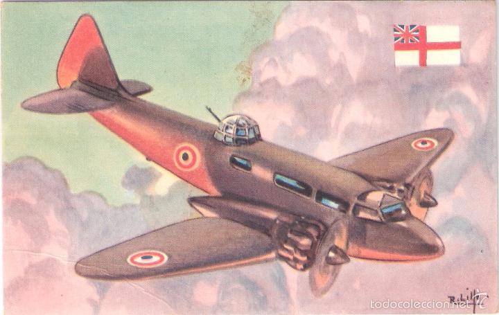 Postales: INGLATERRA. AIRSPEED ENVOY. - Foto 1