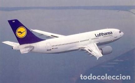 Postales: AIRBUS A 310-300 DE LUFTHANSA - Foto 1