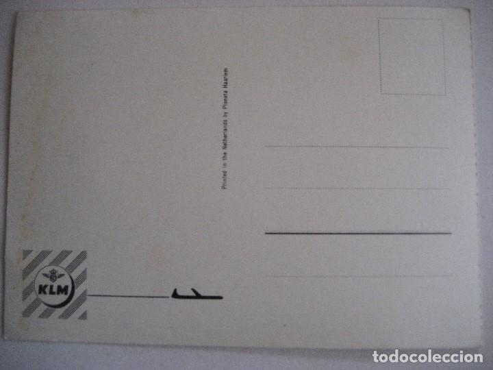 Postales: KLM. Postal publicitaria. - Foto 2