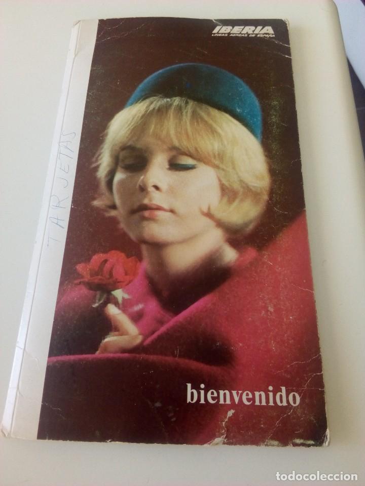 Postales: Carpeta Iberia + 2 postales. - Foto 1