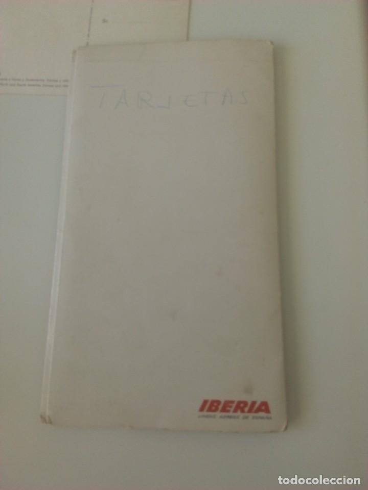Postales: Carpeta Iberia + 2 postales. - Foto 6