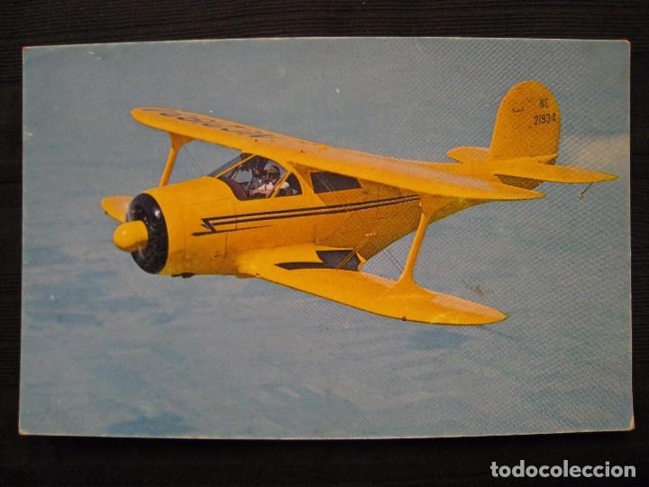 Postales: POSTAL - THE CLASSIC BEECHCRAFT MODEL 17. - Foto 1